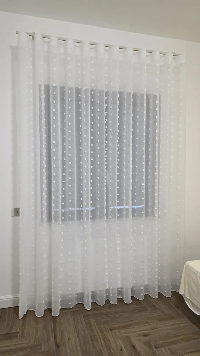 Rideaux simple transparant